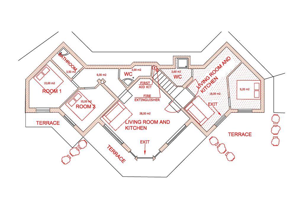 Apartments Bellavista Матулі Екстер'єр фото